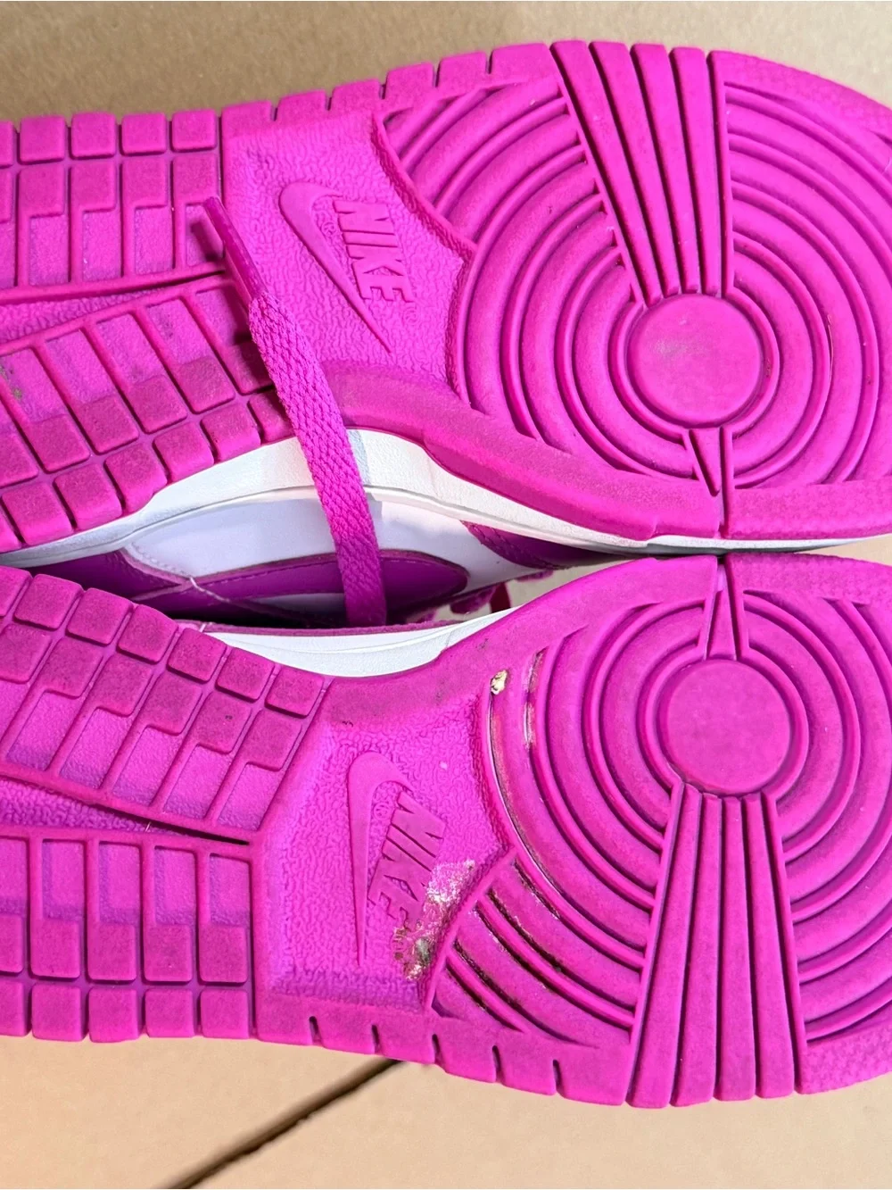 Nike Dunk Low GS Active Fuchsia Pink/White Shoes